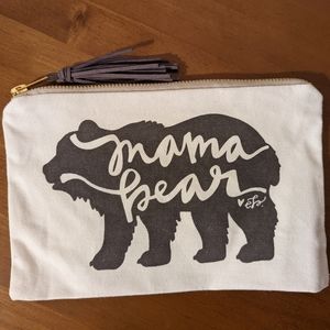 NWOT Mama Bear Purse Lightweight Canvas-Type Material